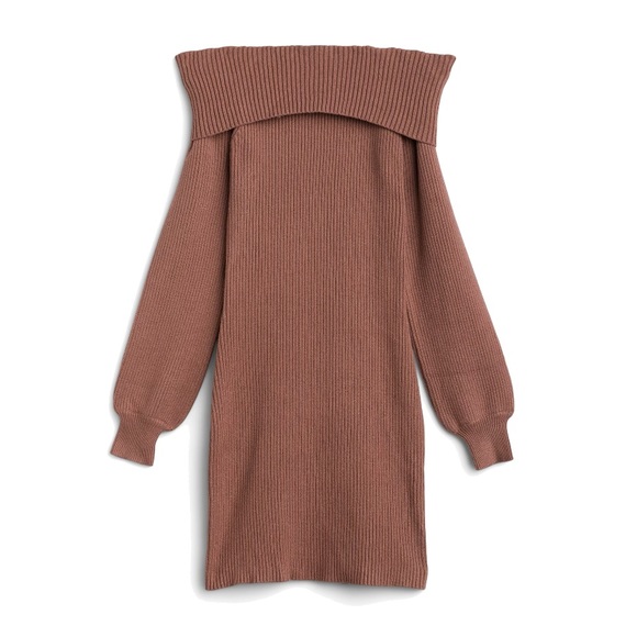 Kayleigh Ensley Off The Shoulder Sweater Dress - Picture 7 of 9